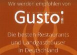 Empfehlung Urkunde Gusto dem Restaurantguide